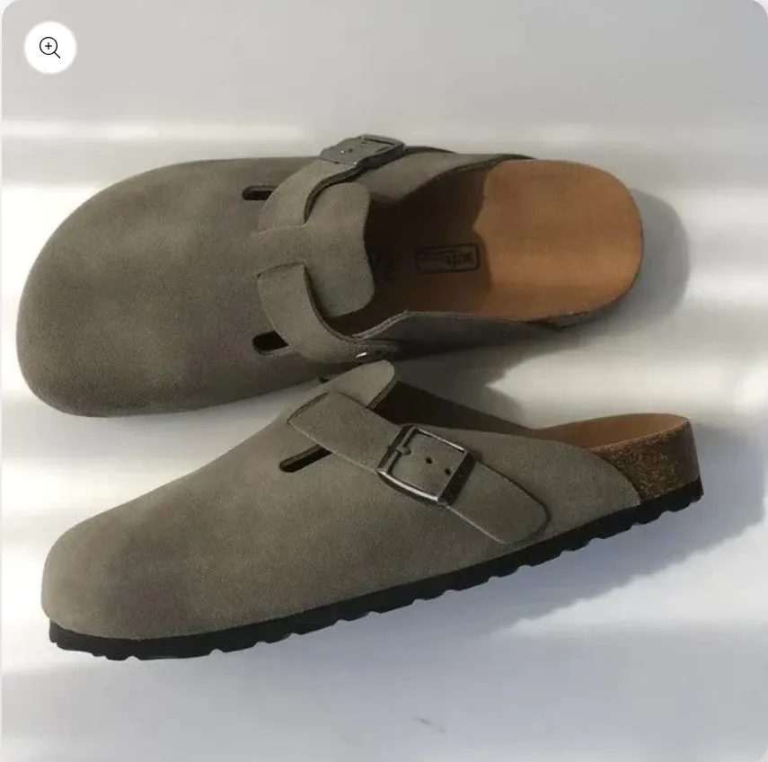 Premium unisex leather boston sandals - style and quality in one