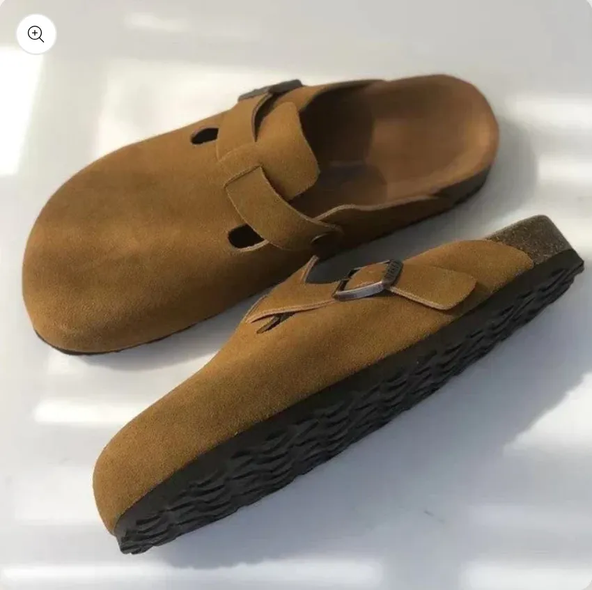 Premium unisex leather boston sandals - style and quality in one