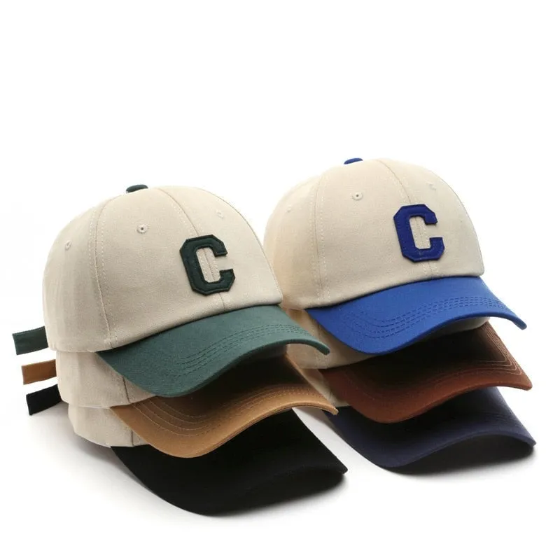 "C" Casquette Baseball Sapback Trucker Vert Sapin - URB1™