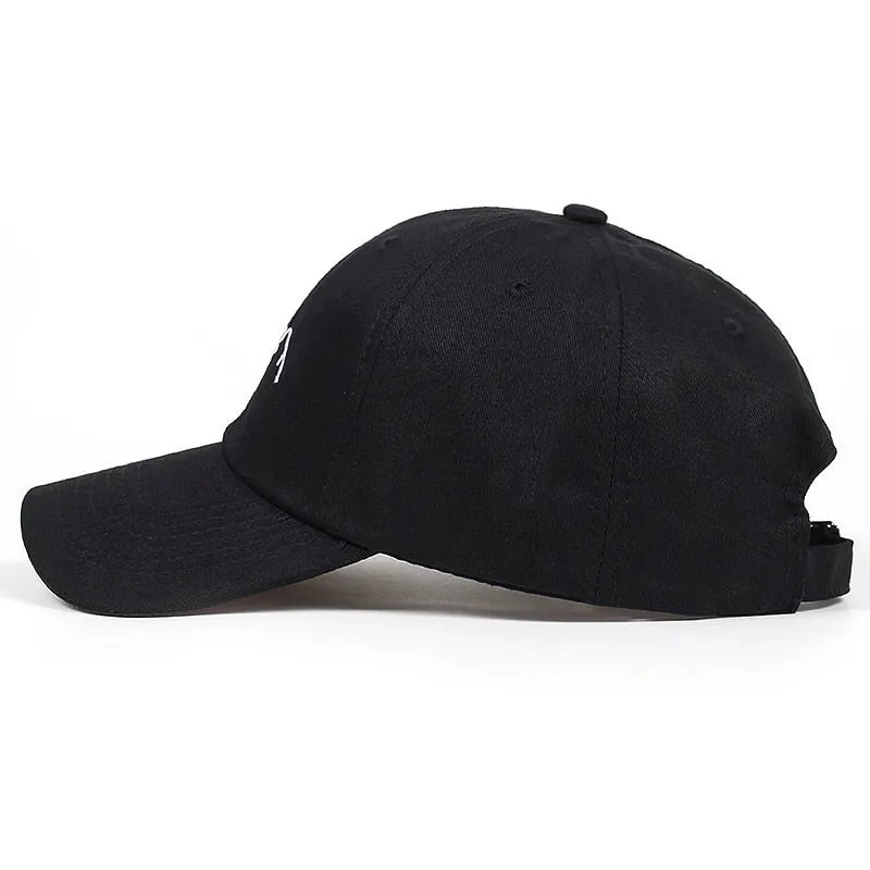 "MOUNTAIN" Casquette Baseball Streetwear Noir - URB1™