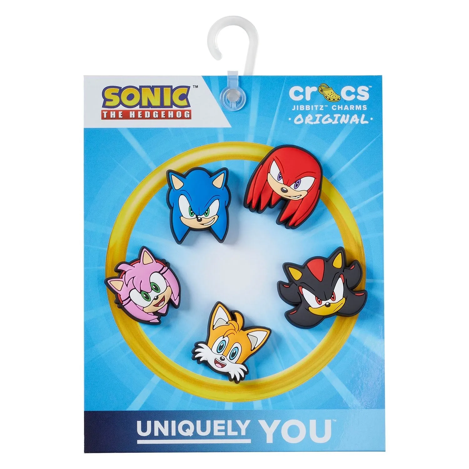 Sonic The Hedge Hog 5 Pack Jibbitz