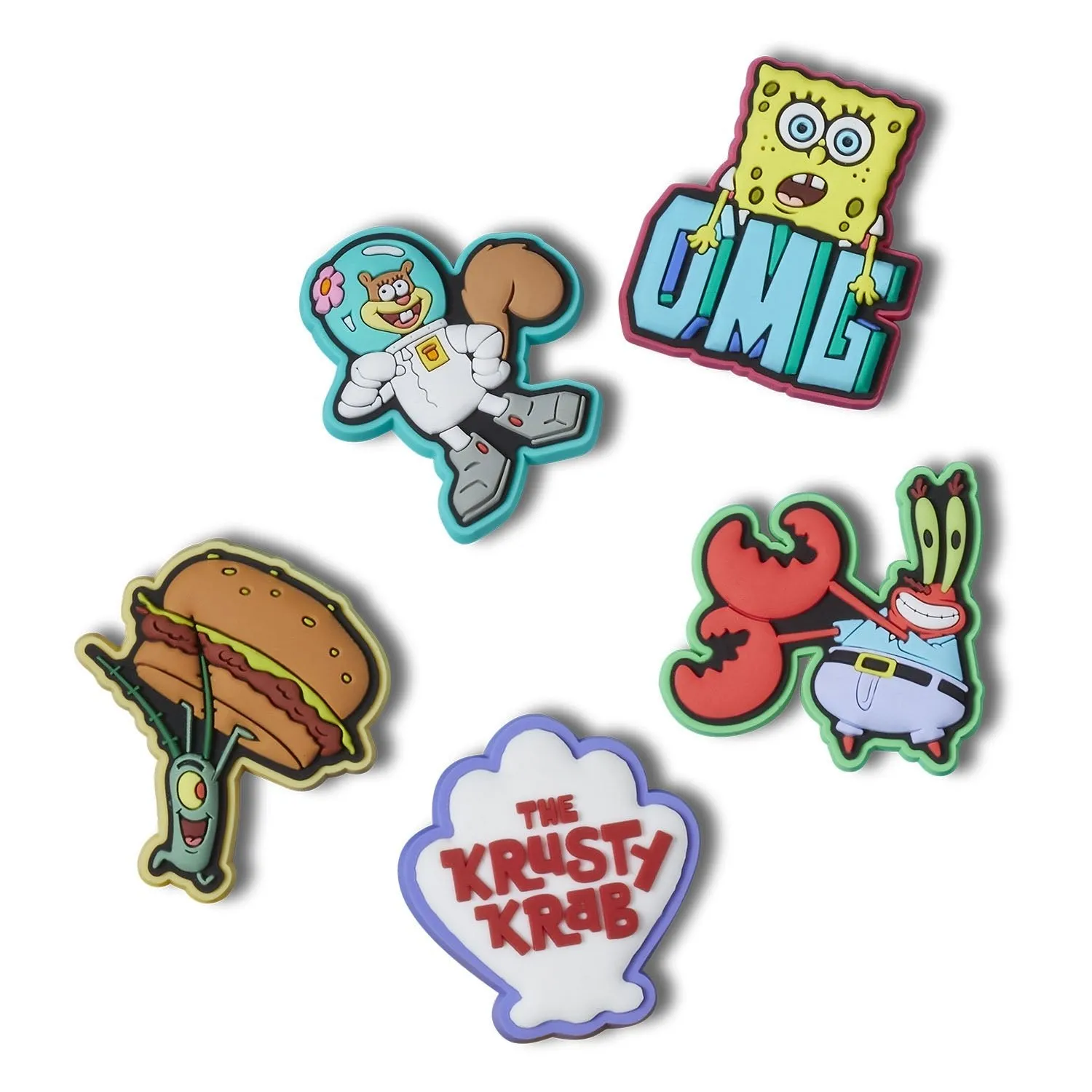 Spongebob 5 Pack Jibbitz