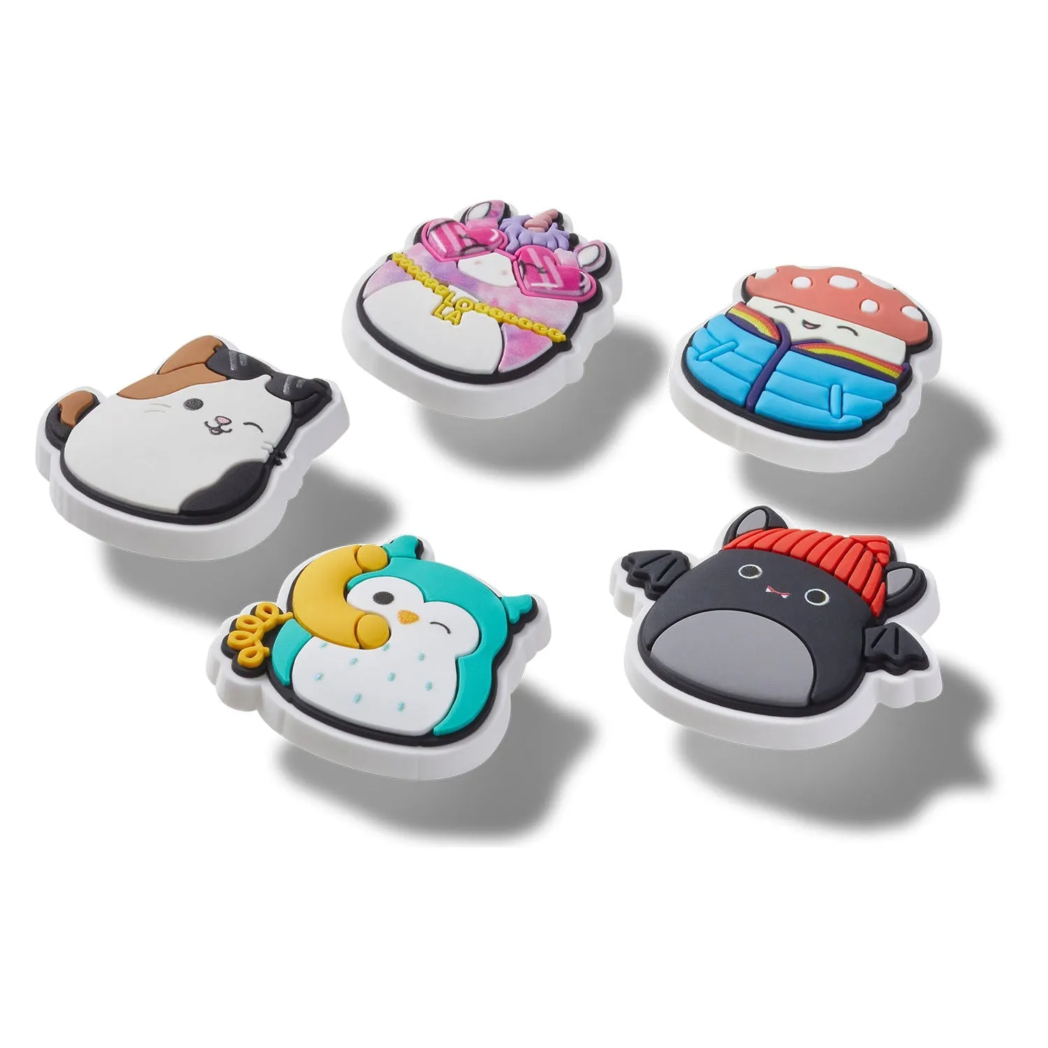 Squishmallows 5pck Jibbitz