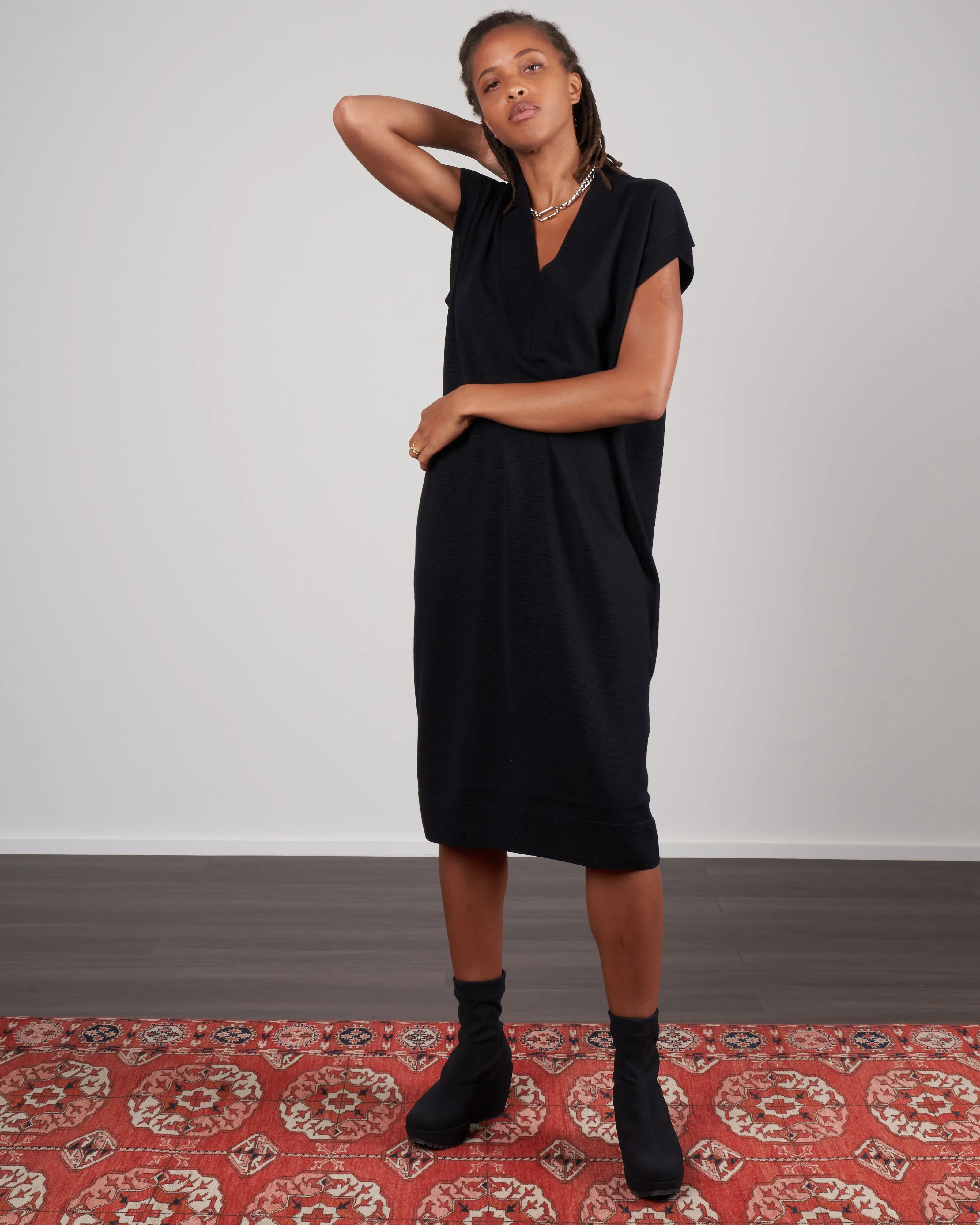 taipan dress - black 900