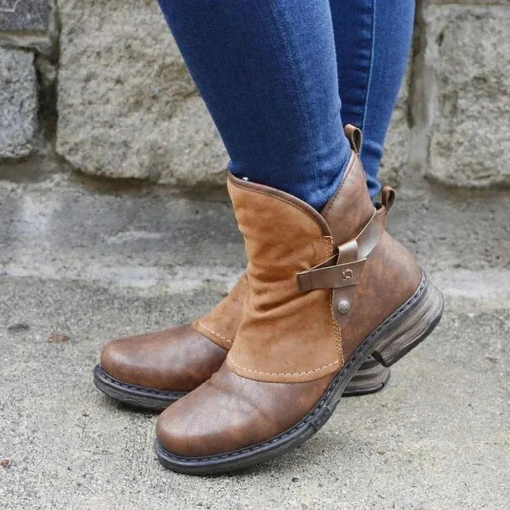 Tessa™️ | Fleece Lined Ankle Boots