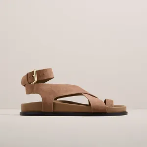 THE JALEN SANDAL - NUTMEG SUEDE