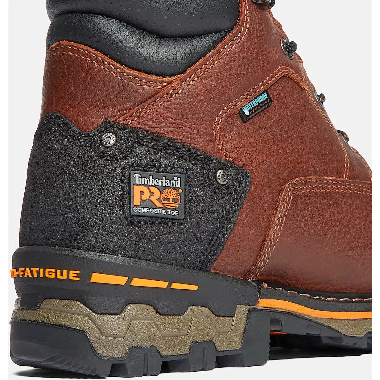 Timberland Pro Men's Boondock 6" Comp Toe Waterproof Work Boot- Brown- TB192641214