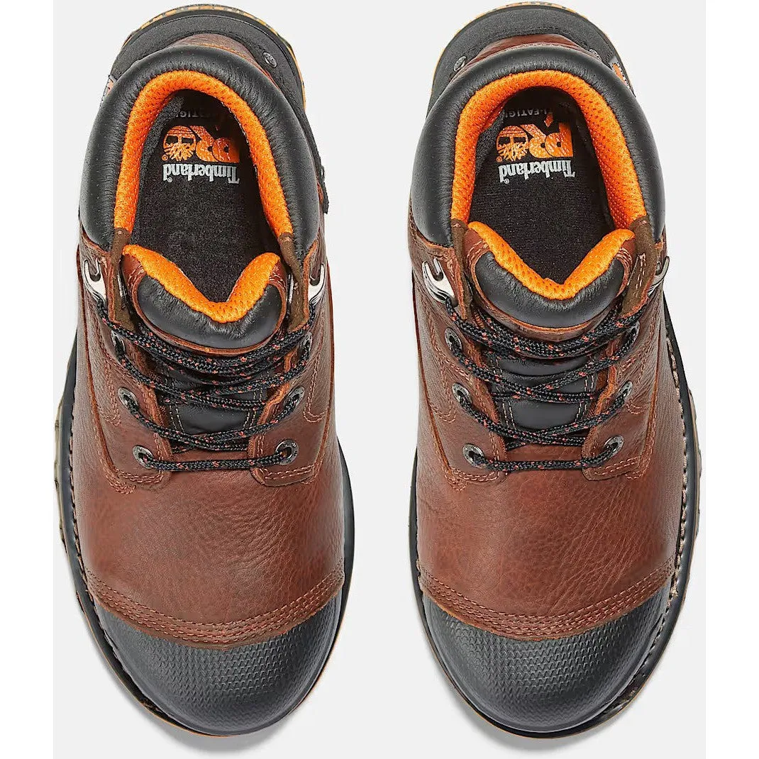 Timberland Pro Men's Boondock 6" Comp Toe Waterproof Work Boot- Brown- TB192641214
