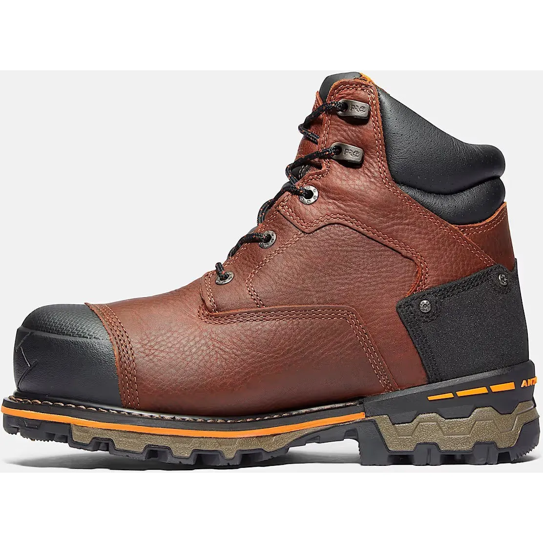 Timberland Pro Men's Boondock 6" Comp Toe Waterproof Work Boot- Brown- TB192641214