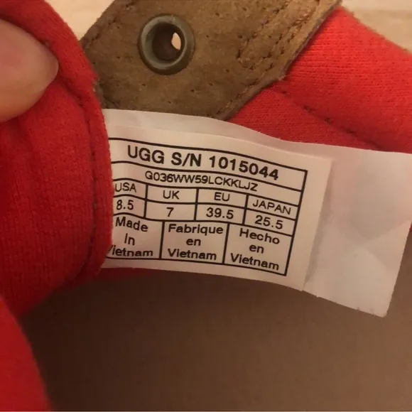 UGG brown sneakers
