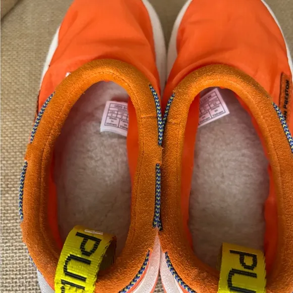 UGG  Men’s Orange Tasman X Heron Preston Slippers Loafers Men’s Size 4  1110149