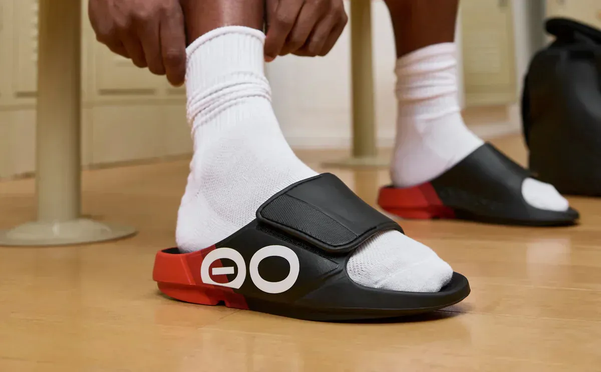 UNISEX OOFOS OOAHH SPORT FLEX LIMITED SLIDE | FIRE RALLY