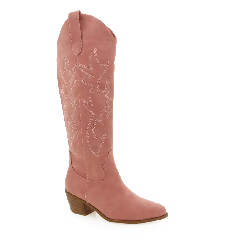 Urson Boots - Brushed Pink