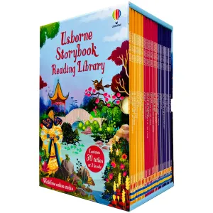 Usborne Storybook Reading Library 30 Books Collection Boxed Set Level 1, 2, & 3