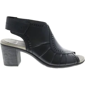 Women's Earth Moza Black Leather