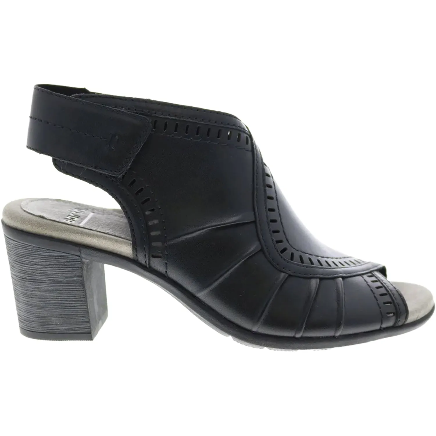 Women's Earth Moza Black Leather