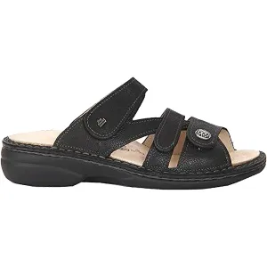 Women's Finn Comfort Ventura Black Longbeach Leather