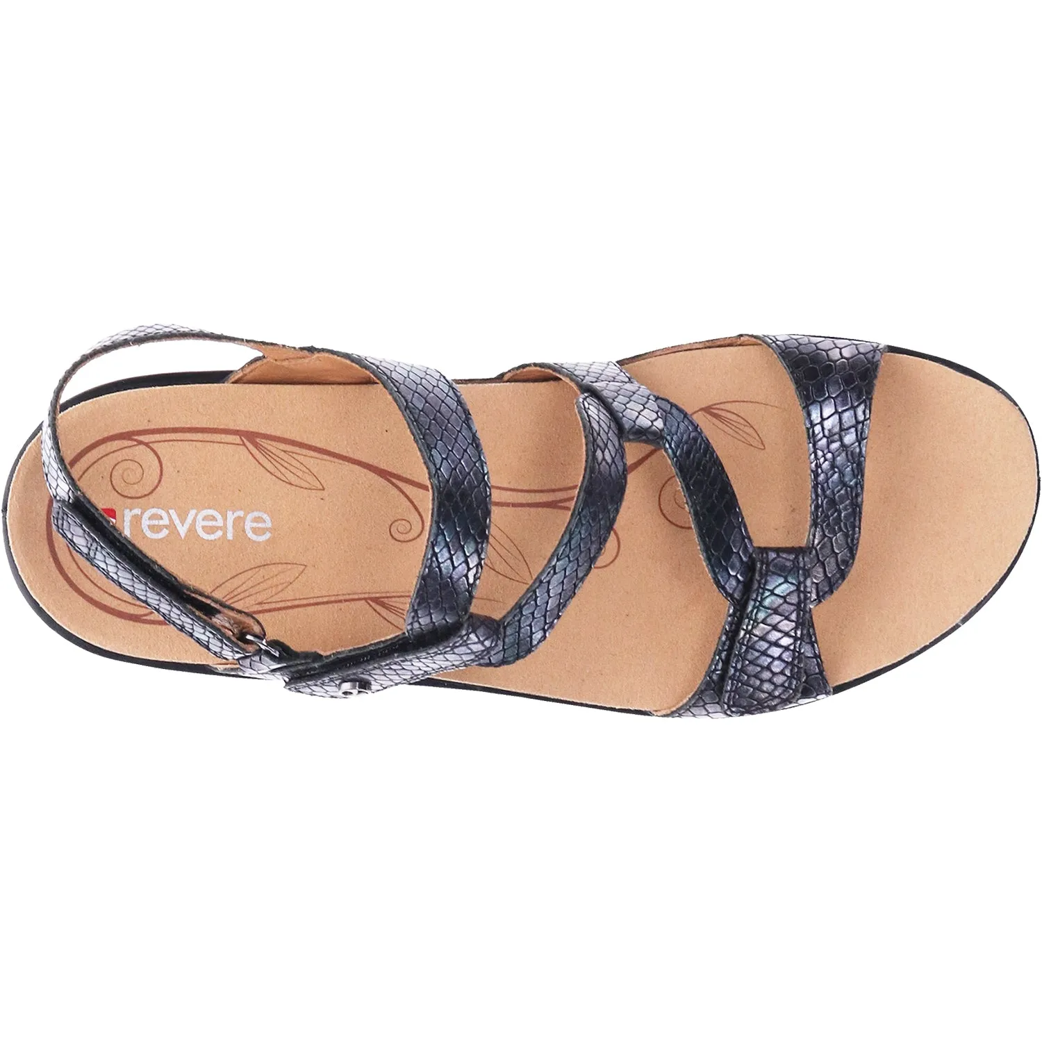 Women's Revere Emerald Slate Interest Leather