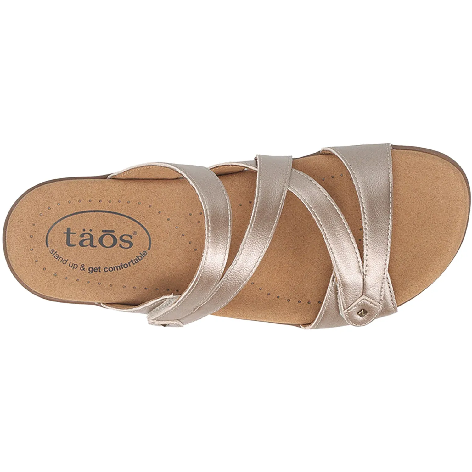 Women's Taos Double U Champagne Leather